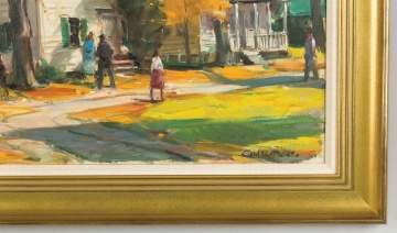 Carl Peters (American, 1897-1980) "Bushnell Basin"