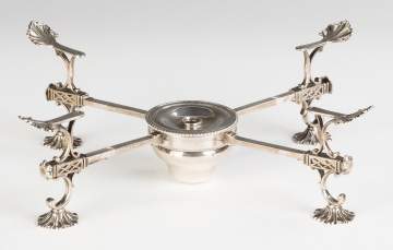 English Sterling Silver Dish Cross