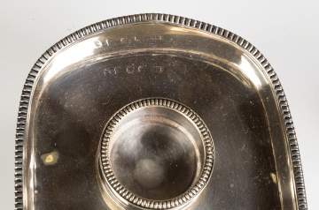 Thomas Lamborn, English Sterling Silver Ink Stand