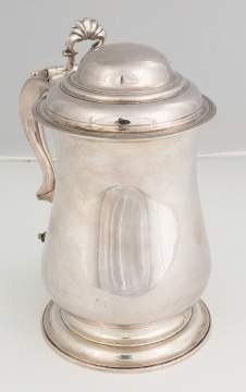 Charles Wright, London, English Sterling Silver Tankard