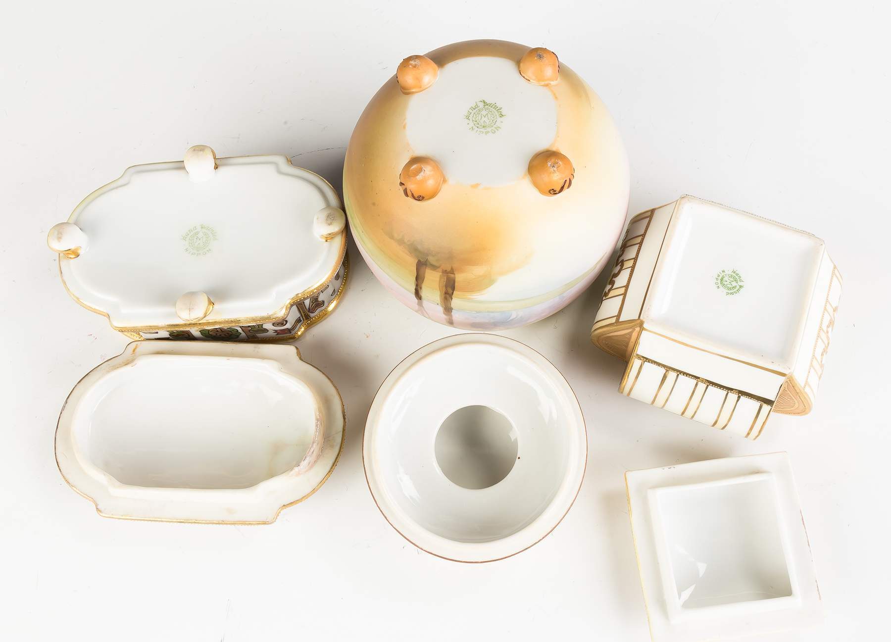 Three Nippon Pieces Cottone Auctions