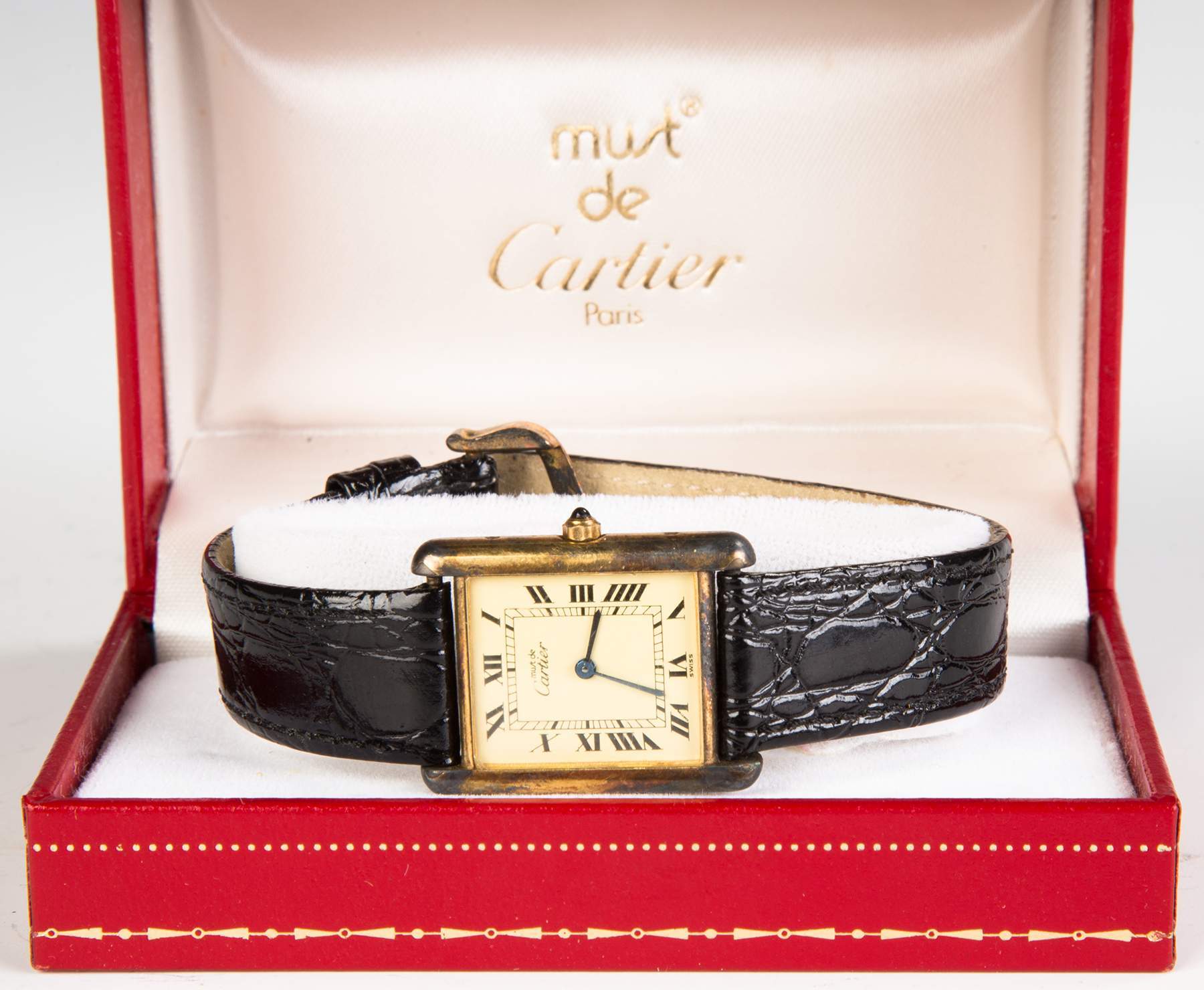 Vintage Cartier Men's Watch Cottone Auctions