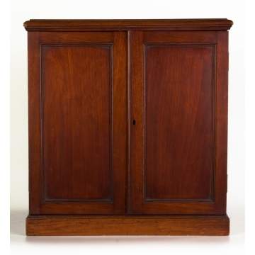 Mahogany Specimen Cabinet