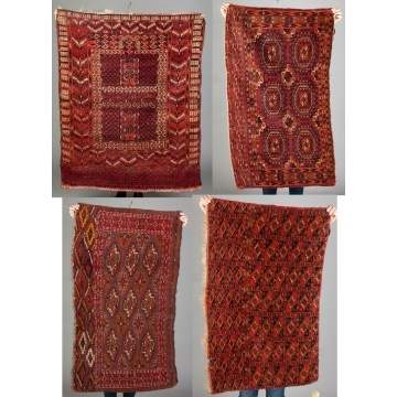 4 Bokhara Rugs