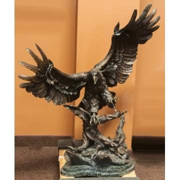 Monumental Bronze Eagle