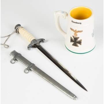 German Military Dager and Mug