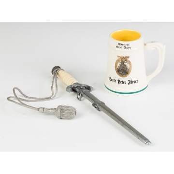 German Military Dager and Mug