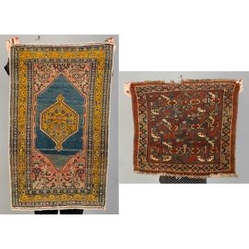 2 Antique Persian Mats
