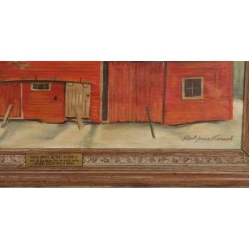 Paul O'Connell (American) "Barn Angel"