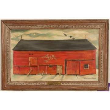 Paul O'Connell (American) "Barn Angel"