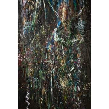 Andrew Johnstone (American, 1922-1996) "Brambly  Stream"