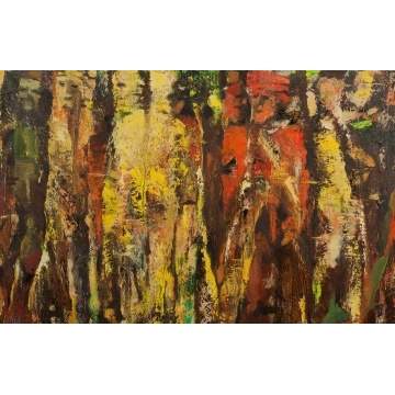 Montague Charman (American, 1894-1986) "Dakota  Cliffs"