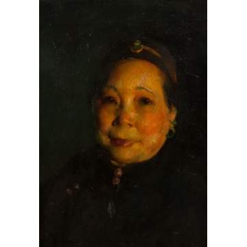 Dimitri Romanovsky (American, 1887-1971) "The  Chinese Lady"