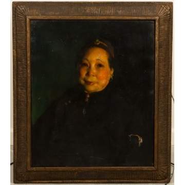 Dimitri Romanovsky (American, 1887-1971) "The  Chinese Lady"