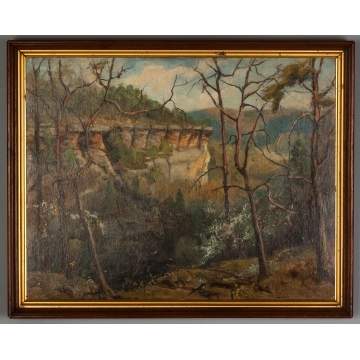 R. Thomas Maston (American, 19th/20th Century)  "The Genesee Valley"