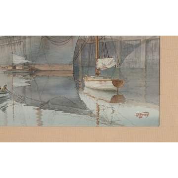 Pete Peterson (American, 1931-2002) "The Glory of  the Seas"