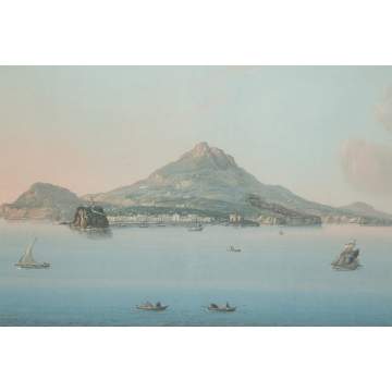 Two Italian Harbor Scene