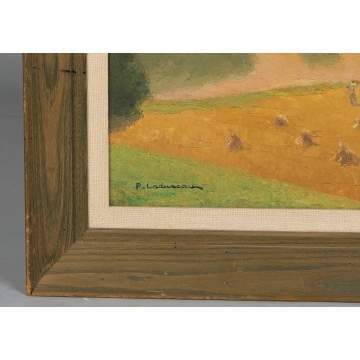 Pierre Ladureau (French, 1882-1974) "La Moisson"  (Harvest)