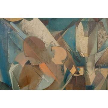 Frank W. Kent (American, 1912-1977) "Los Musico"