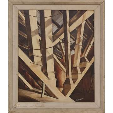 Michael Labonski (American) Abstract Construction