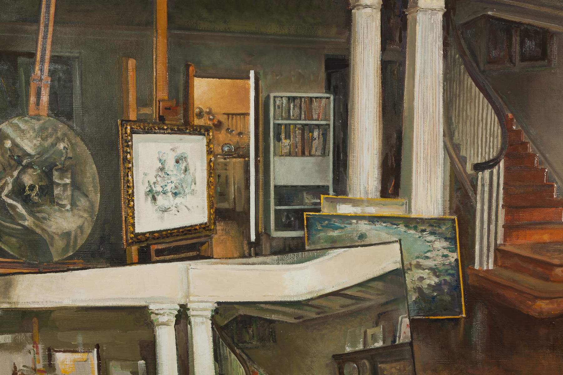 Xavier Gonzalez (American, 1898-1993) "Studio"