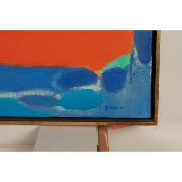 Frank Goodnow (American, 1923-2004) "Summer Shore"