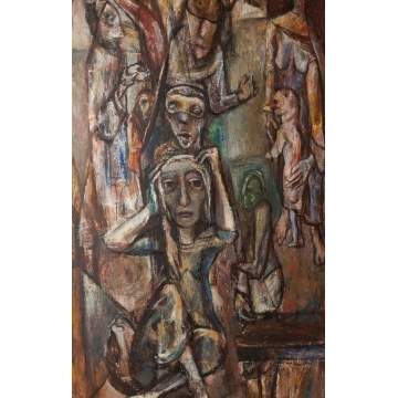 Ben Wilson (American, 1913-2001) "Tower of  Confusion"