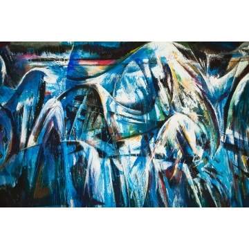 Merlin Pollock (American, 1905-1995) "The Wave"