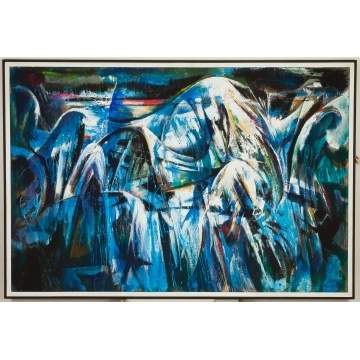 Merlin Pollock (American, 1905-1995) "The Wave"