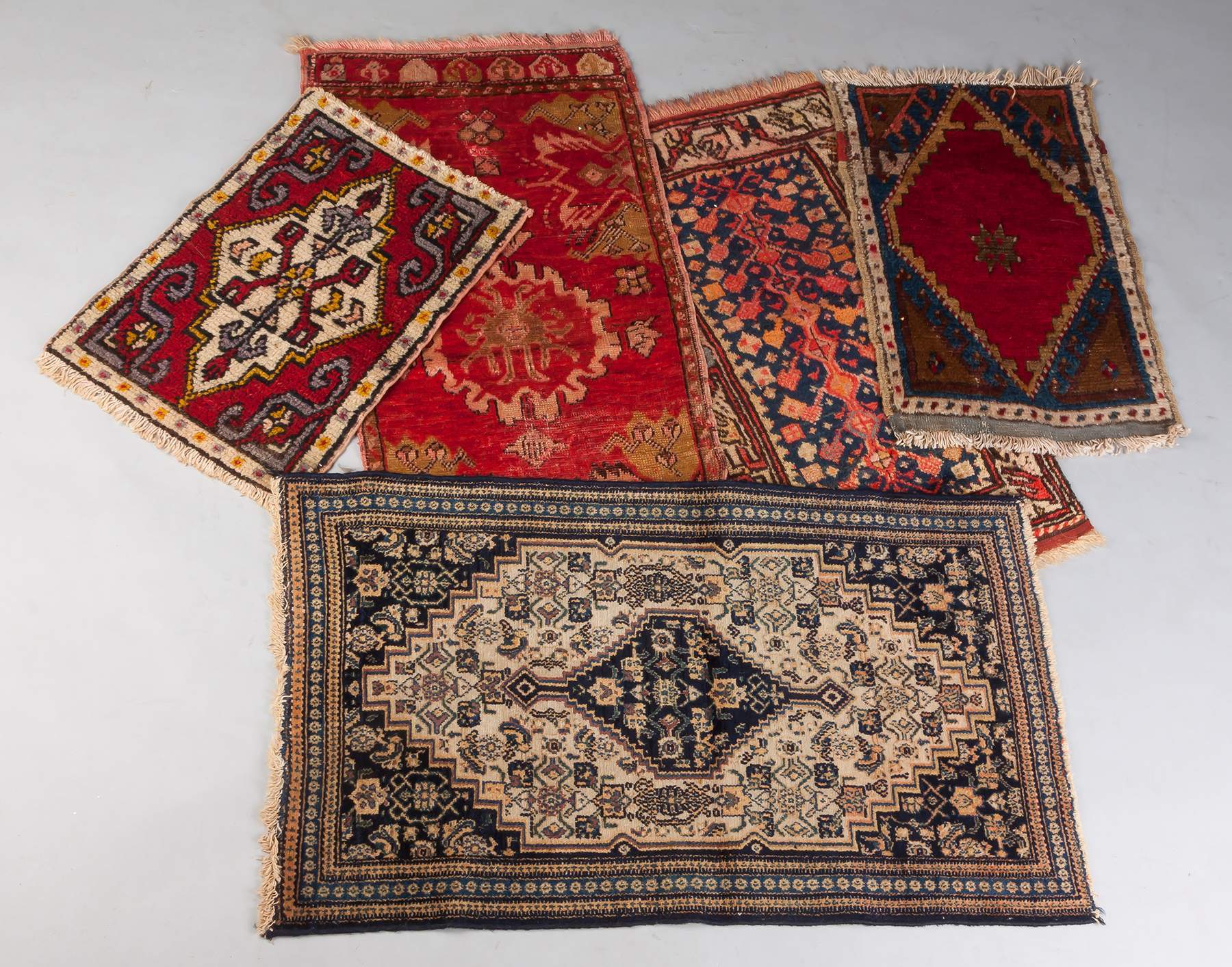 5 Oriental Rug Mats Cottone Auctions