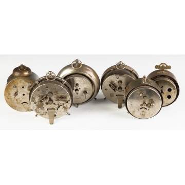 Group of Vintage Alarm Clocks