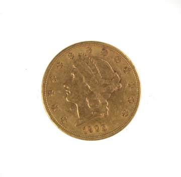 1900 Twenty Dollar Liberty Head Gold Coin