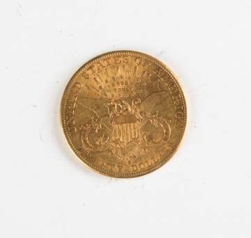 1904 Twenty Dollar Liberty Head Gold Coin