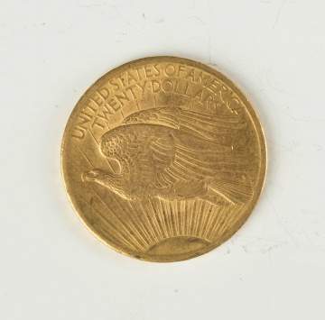 1907 St. Gaudens Twenty Dollar Gold Coin