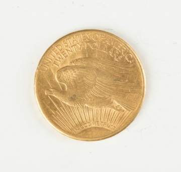 1909 St. Gaudens Twenty Dollar Gold Coin