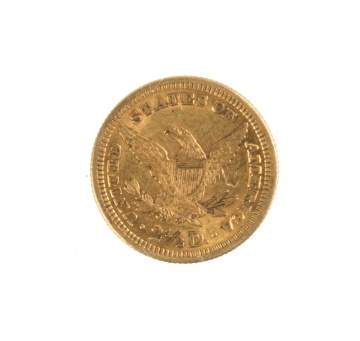 1903 Two and a Half Dollar Liberty Head Gold Coin