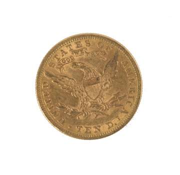 1881 Ten Dollar Liberty Head Gold Coin