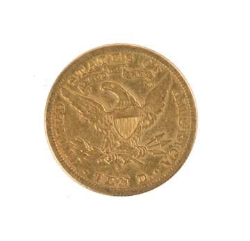 1888 Ten Dollar Liberty Head Gold Coin