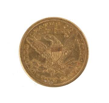 1894 Ten Dollar Liberty Head Gold Coin