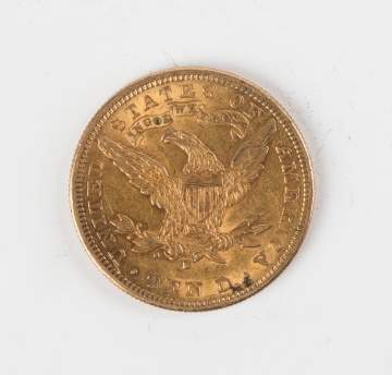 1896 Ten Dollar Liberty Head Gold Coin