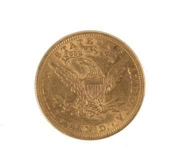 1897 Ten Dollar Liberty Head Gold Coin