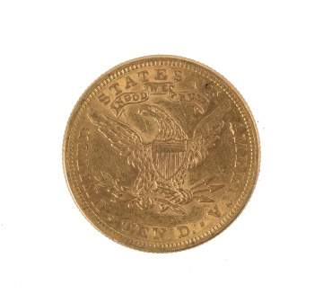 1897 Ten Dollar Liberty Head Gold Coin