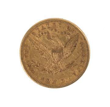 1898 Ten Dollar Liberty Head Gold Coin
