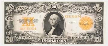 1922 Twenty Dollar Bill