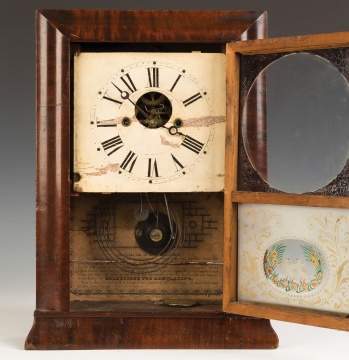 Silas B. Terry Miniature Reverse Ogee Shelf Clock