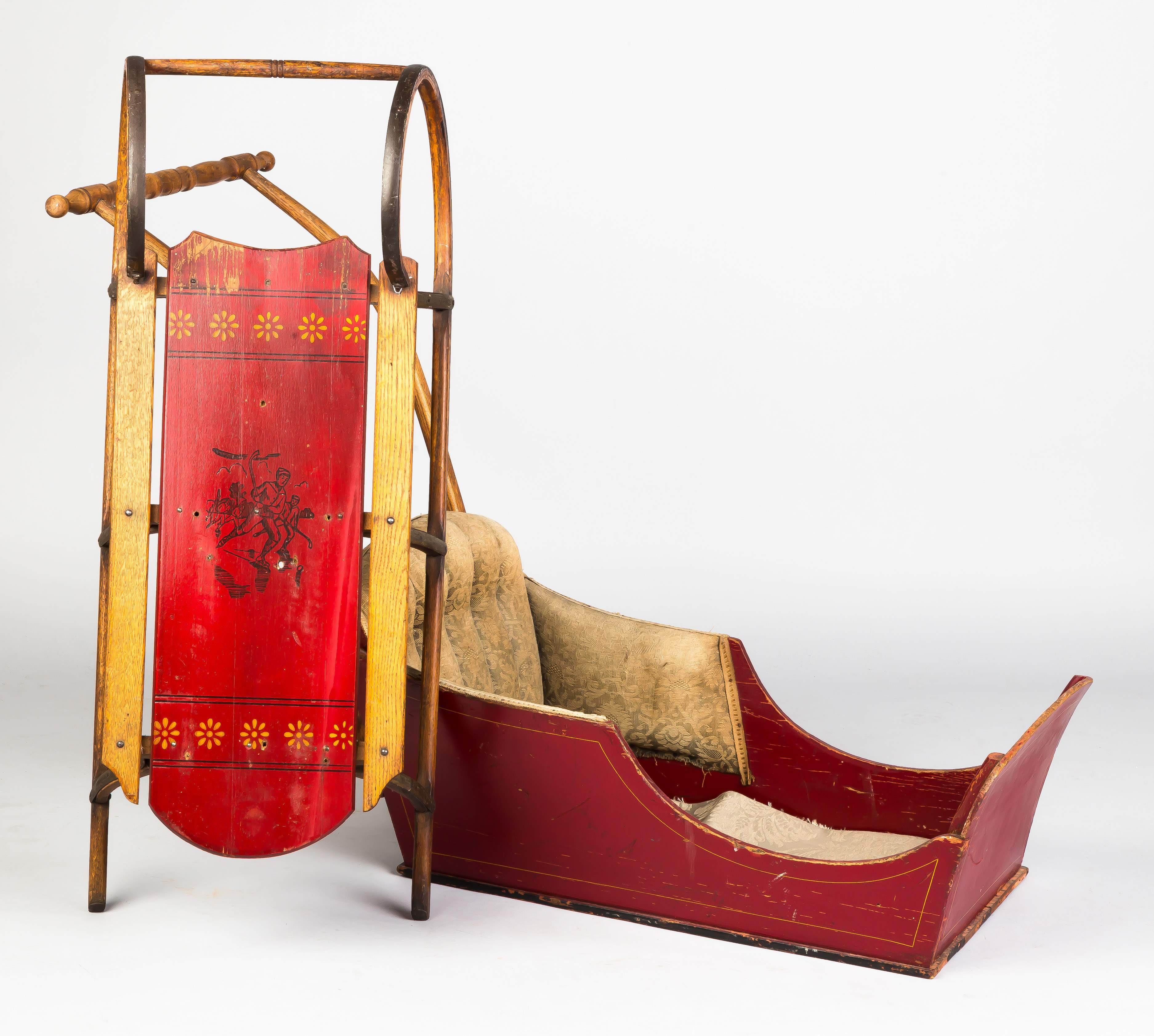 SleighSled, Paris Mfg. Co., Maine Cottone Auctions