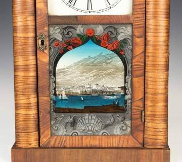 Chauncey Jerome Oversized Steeple Shelf Clock