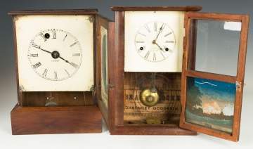 Two Cottage Clocks