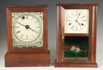 Two Cottage Clocks
