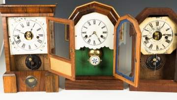 Seth Thomas and William Gilbert Shelf Clocks